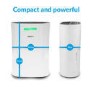 GRADE A2 - electriQ  12L Smart Wi-Fi Alexa Dehumidifier for up to 3 bed house with  Air Purifier 