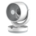 DCDF15LED electriQ 6-Inch DC Oscillating Desk Fan - Whisper Quiet & Low-Energy