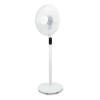 electriQ 16 Inch  Low  Energy  Quiet DC Pedestal Floor and Table Fan  with Remote Control Timer and  Oscillation Functions