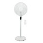electriQ 16 Inch  Low  Energy  Quiet DC Pedestal Floor and Table Fan  with Remote Control Timer and  Oscillation Functions