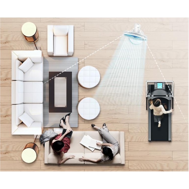 electriQ 16 Inch  Low  Energy  Quiet DC Pedestal Floor and Table Fan  with Remote Control Timer and  Oscillation Functions