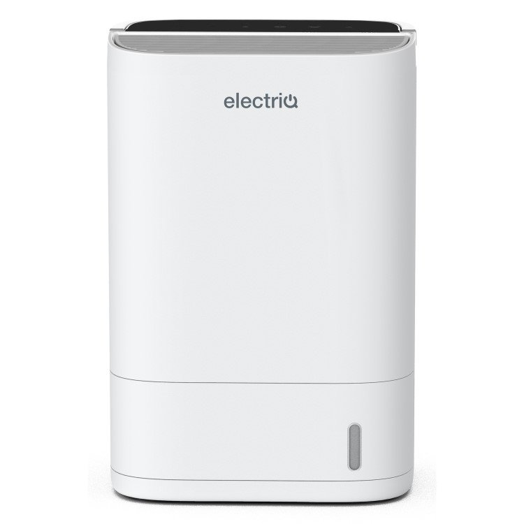 Refurbished electriQ 8 Litre Smart App Alexa Desiccant Dehumidifier with Heater and Ioniser 