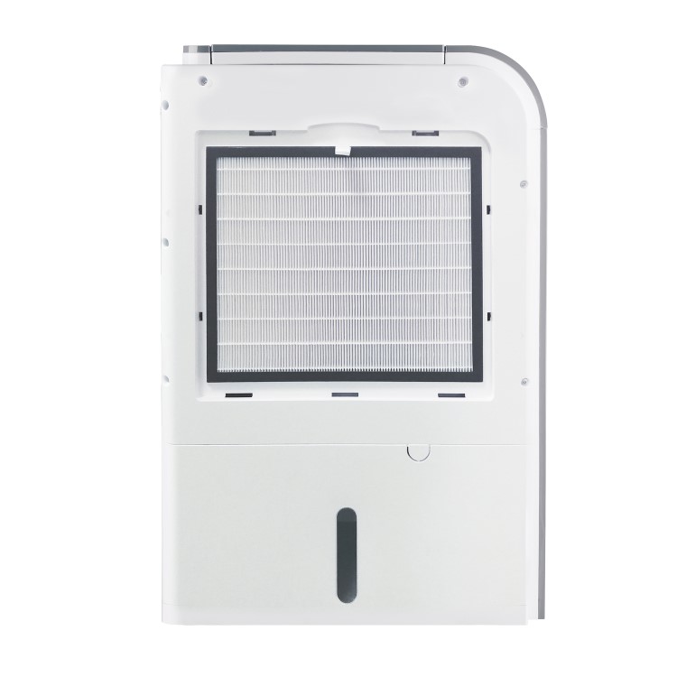 Refurbished electriQ 10 Litre Smart App Alexa Desiccant Dehumidifier with Heater and HEPA Air Purifier