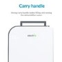 Refurbished electriQ 10 Litre Smart App Alexa Desiccant Dehumidifier with Heater and HEPA Air Purifier