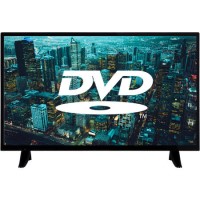 GRADE A2 - electriQ 32" HD Ready LED TV with built in DVD Player