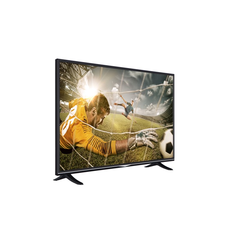 Refurbished electriQ 55" 4K Ultra HD LED Freeview Play Smart TV without Stand