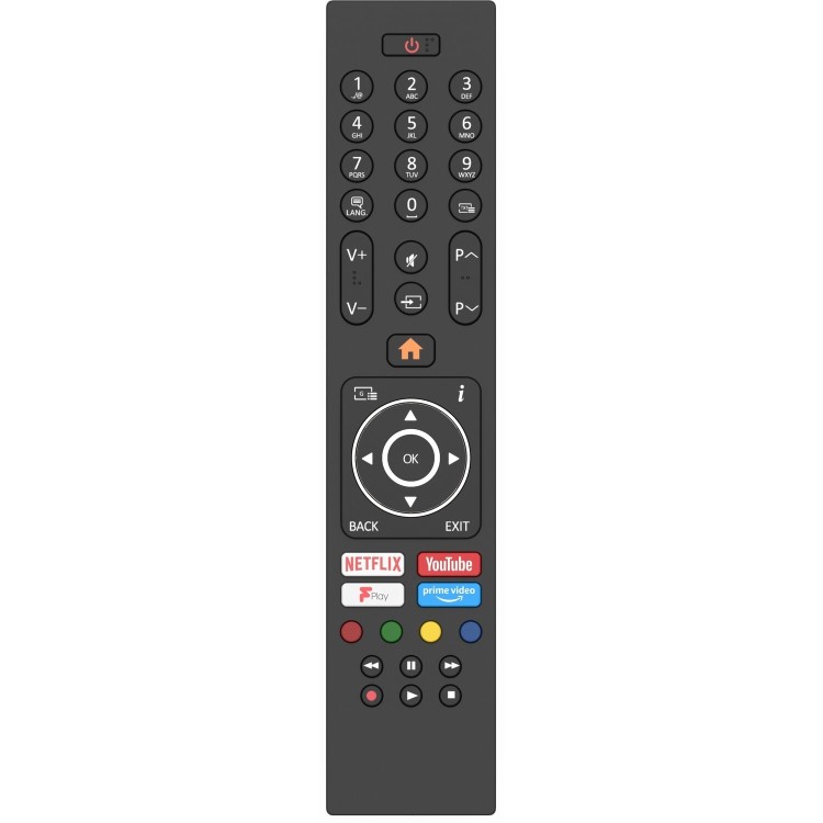 electriQ 49" 4K Ultra HD Smart HDR LED TV with Dolby Vision and Freeview Play