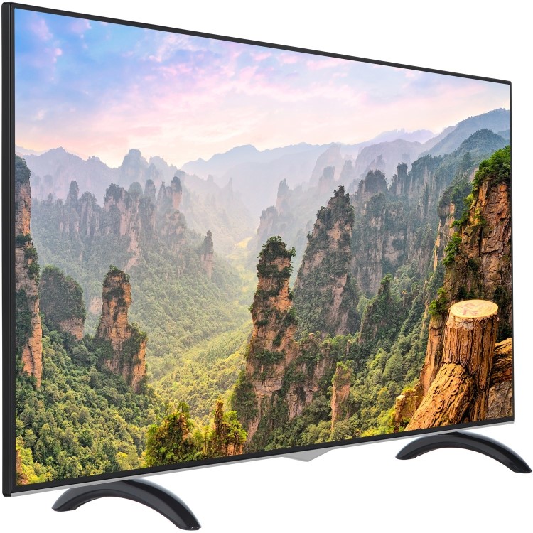 Ex Display - electriQ 55" 4K Ultra HD Smart Dolby Vision HDR LED TV with Freeview HD and Freeview Play