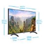 electriQ 55" 4K Ultra HD Smart HDR LED TV with Dolby Vision and Freeview Play