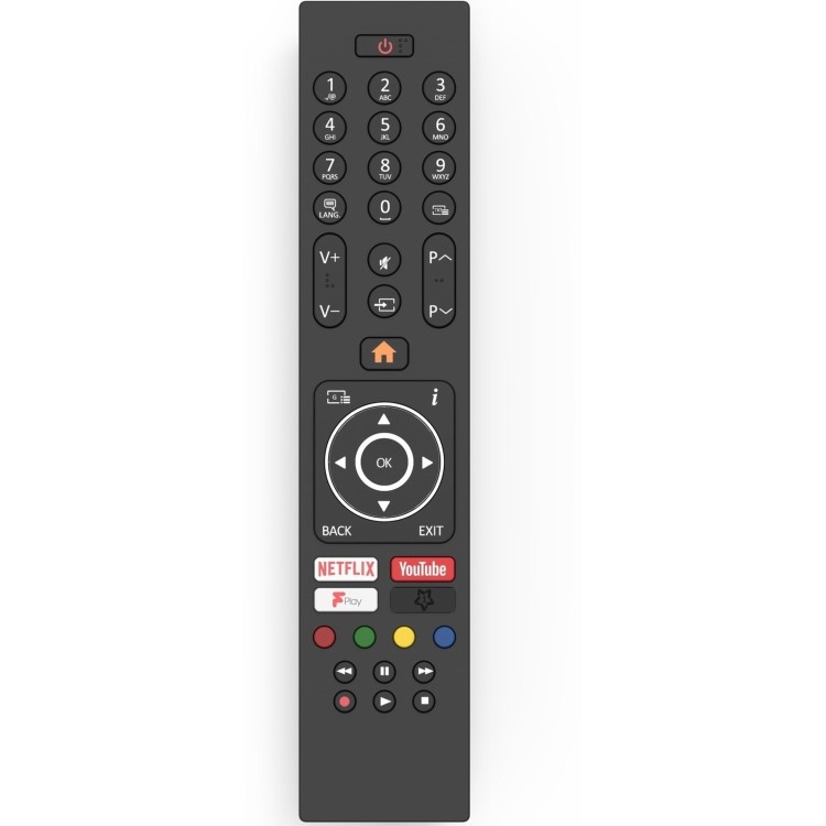 GRADE A3 - electriQ 65" 4K Ultra HD Smart HDR LED TV with Dolby Vision and Freeview Play