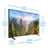electriQ 65&quot; 4K Ultra HD HDR Smart LED TV with Dolby Vision &amp; Freeview Play

