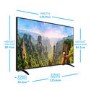 GRADE A3 - electriQ 65" 4K Ultra HD HDR Smart LED TV with Dolby Vision & Freeview Play
