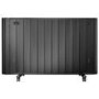 electriQ 2000W Smart Electric Designer Aluminium Panel Heater With LED Display - Wall Mountable - Black