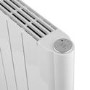 electriQ 2000W Smart Electric Designer Aluminium Panel Heater With LED Display - Wall Mountable - White