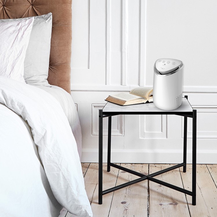 GRADE A1 - electriQ Air Purifier 5 Stage cleaning with Air Quality Sensor and Dual HEPA Photocatalytic Ioniser - Cleans rooms up to 40sqm 