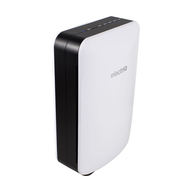 GRADE A2 - electriQ Air Purifier 6 Stage cleaning with True HEPA UV TiO2 Ioniser - Cleans room up to 60 sqm