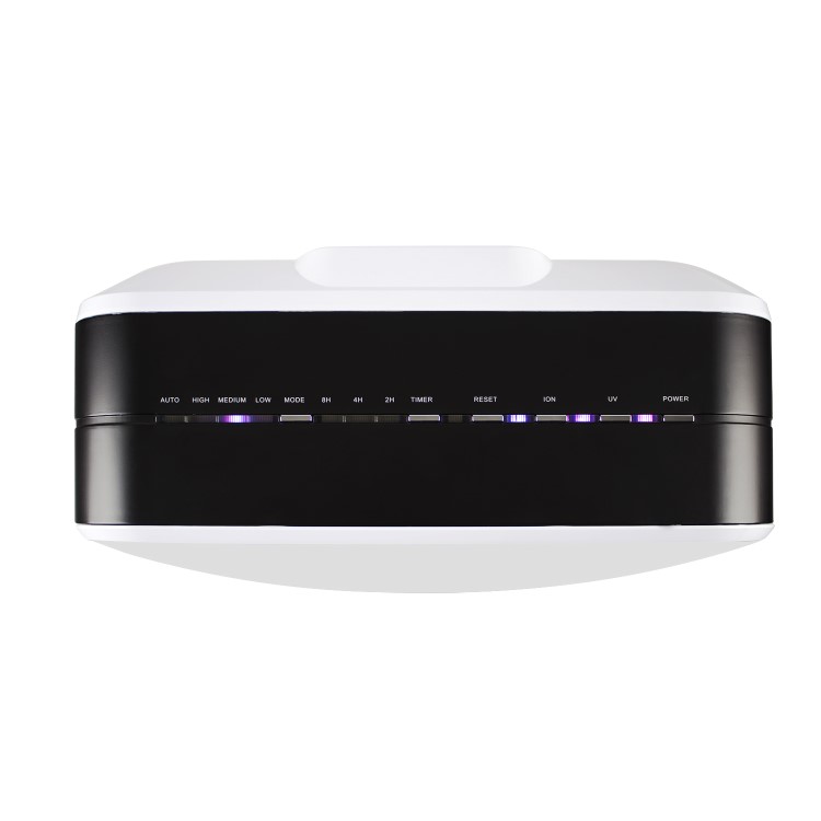 GRADE A2 - electriQ Air Purifier 6 Stage cleaning with True HEPA UV TiO2 Ioniser - Cleans room up to 60 sqm