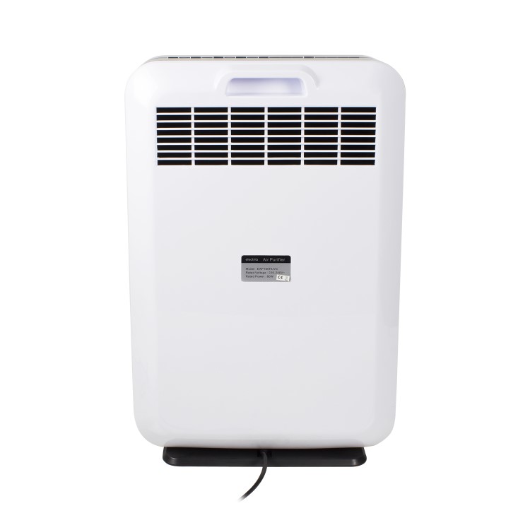 GRADE A2 - electriQ Air Purifier 6 Stage cleaning with True HEPA UV TiO2 Ioniser - Cleans room up to 60 sqm