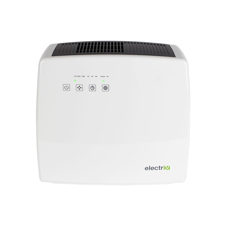 GRADE A2 - electriQ 5 Stage HEPA Air Purifier with UV Carbon & Photocatalyst Filter for rooms up to 30m2