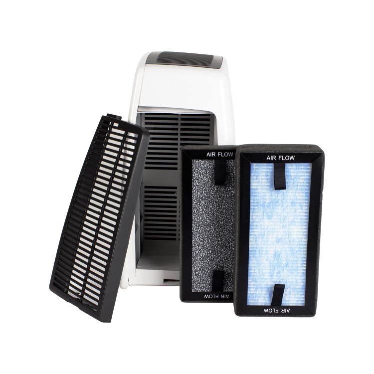 GRADE A2 - electriQ 5 Stage HEPA Air Purifier with UV Carbon & Photocatalyst Filter for rooms up to 30m2