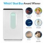 GRADE A2 - electriQ PM2.5  7 stage  Air Purifier with Air Quality Sensor and True HEPA Filter -  WHICH BEST BUY 2019 great for up to 140 sqm  rooms