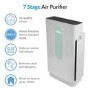 GRADE A5 - electriQ 7 stage Antiviral Air Purifier with Air Quality Sensor and True HEPA Filter for up to 140 sqm. WHICH BEST BUY 