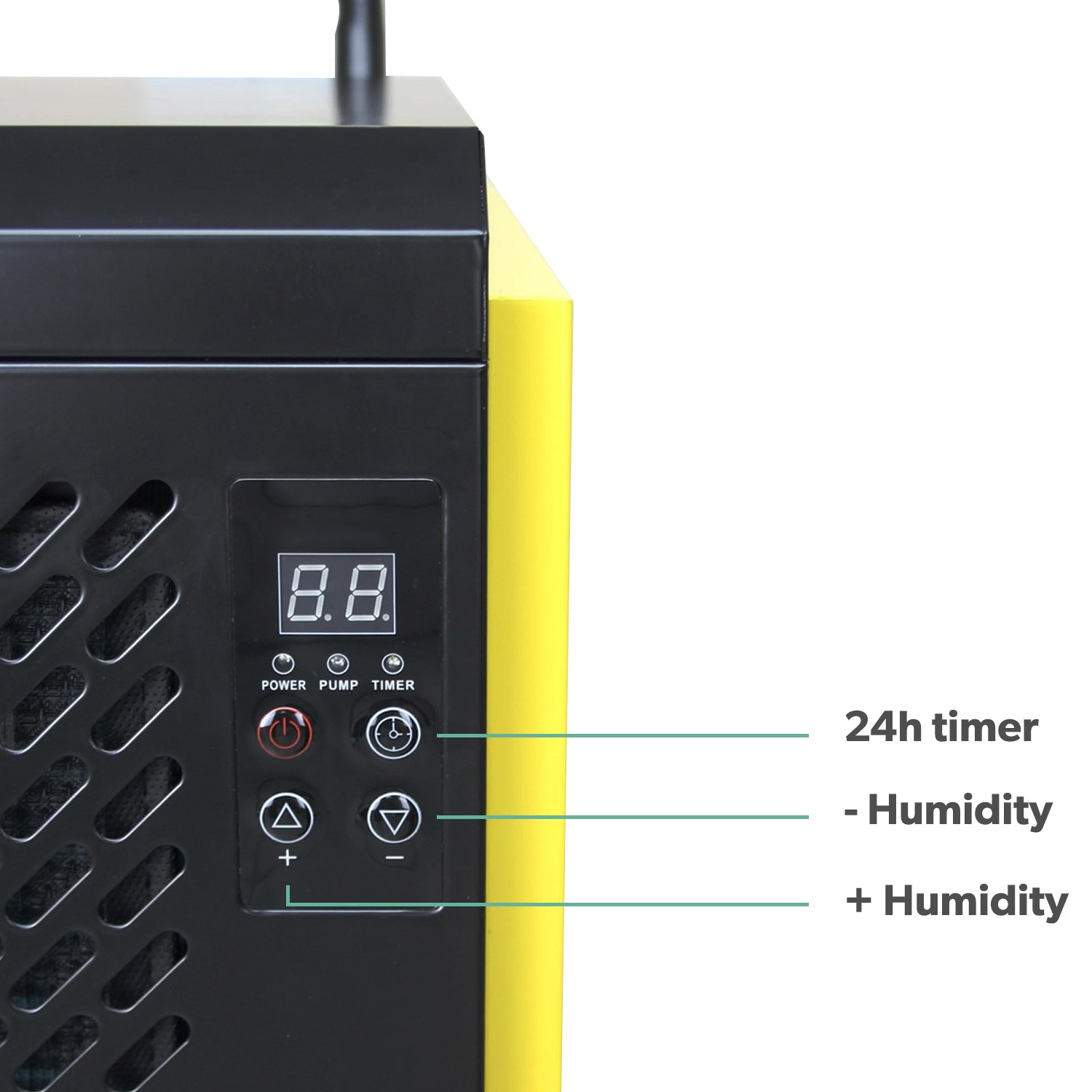 GRADE A2 electriQ 70 Litre Industrial Dehumidifier with Digital
