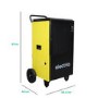 GRADE A2 - electriQ 70 Litre Industrial Dehumidifier with Digital Humidistat Timer and Uplift Pump