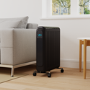 electriQ 2400W Smart Oil-Free Radiator With LED Display -  Black