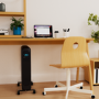 electriQ 2400W Smart Oil-Free Radiator With LED Display -  Black