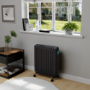 electriQ 2400W Smart Oil-Free Radiator With LED Display -  Black