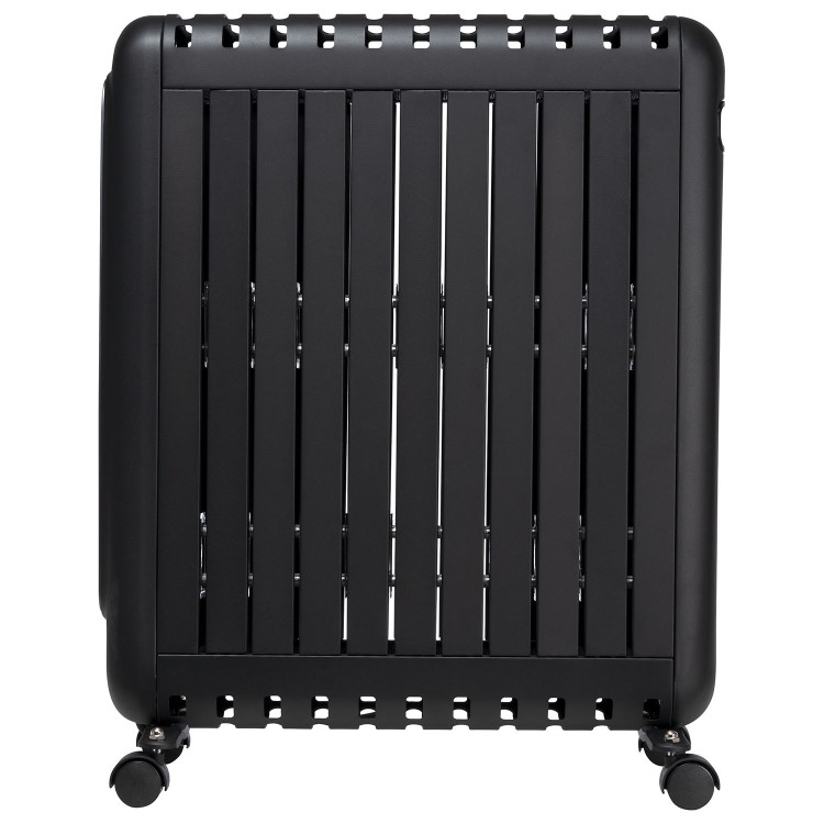 electriQ 2400W Smart Oil-Free Radiator With LED Display -  Black