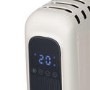 GRADE A2 - electriQ 2400W Smart Oil-Free Electric Portable Radiator With LED Display - White
