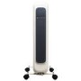 GRADE A2 - electriQ 2400W Smart Oil-Free Electric Portable Radiator With LED Display - White