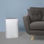 electriQ 8 litre Fast-Dry Desiccant  Dehumidifier with Air Purifier for 2-5 bed House