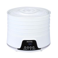 electriQ Digital Insulated Food Dehydrator & Dryer with 5 Shelves and 48 Hour Timer