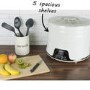 electriQ Digital Insulated Food Dehydrator & Dryer with 5 Shelves and 48 Hour Timer