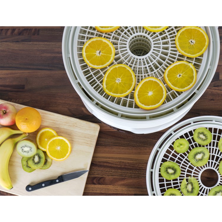 electriQ Digital Insulated Food Dehydrator & Dryer with 5 Shelves and 48 Hour Timer