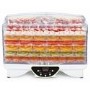 Refurbished electriQ EDFD06 Digital Food Dehydrator with Temperature Control and Timer