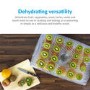 electriQ BPA Free Maxi Digital Food Dehydrator with 6 Collapsible Shelves