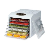 Refurbished electriQ Pro Digital Food Dehydrator with 6 Shelves and 48 Hour Timer