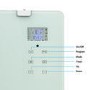 electriq 2000W Smart Designer Glass Panel Heater - Wall Mountable & Bathroom Safe 