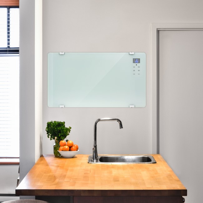 electriQ 2000W Wall Mountable Convector Panel Heater H460xW830 - White |  electriQ