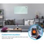 electriq 2000W Smart Designer Glass Panel Heater - Wall Mountable & Bathroom Safe 
