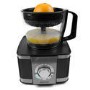 GRADE A2 - electriQ 10-in-1 1100W Multifunctional Food Processor in Stainless Steel and Black