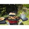 Refurbished electriQ EIQELECBBQ Outdoor Electric Compact BBQ Red