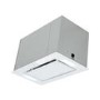 GRADE A1 - electriQ 52cm White Glass Canopy Cooker Hood - 5 Year warranty