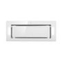 Refurbished electriQ EIQ72GWCAN 72cm Glass Canopy Cooker Hood White