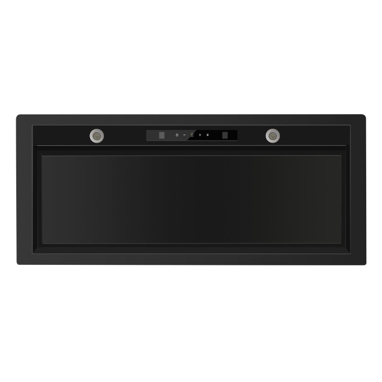 electriQ 80cm Canopy Cooker Hood - Black