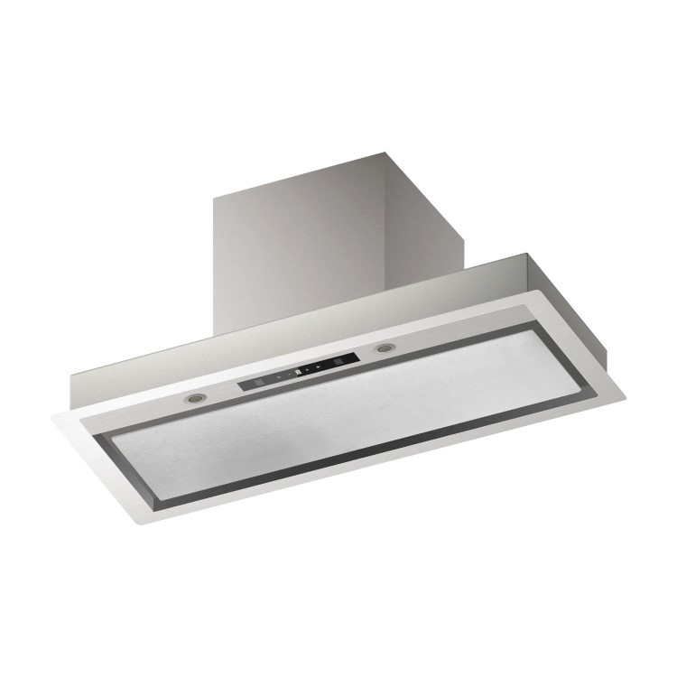 electriQ 80cm Canopy Cooker Hood - Stainless Steel
